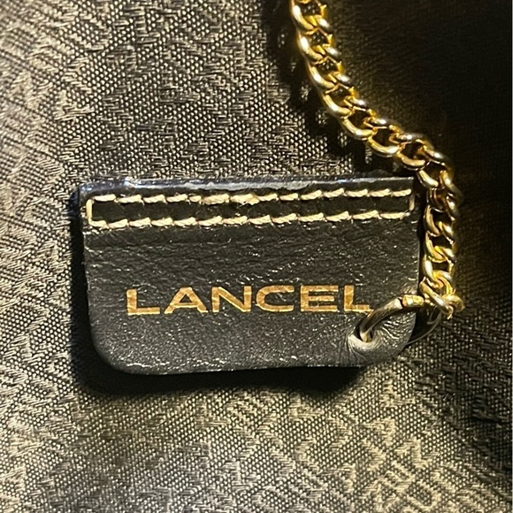 Lancel Paris Elsa bucket bag Leather drawstring shoulder bag - Picture 11 of 16